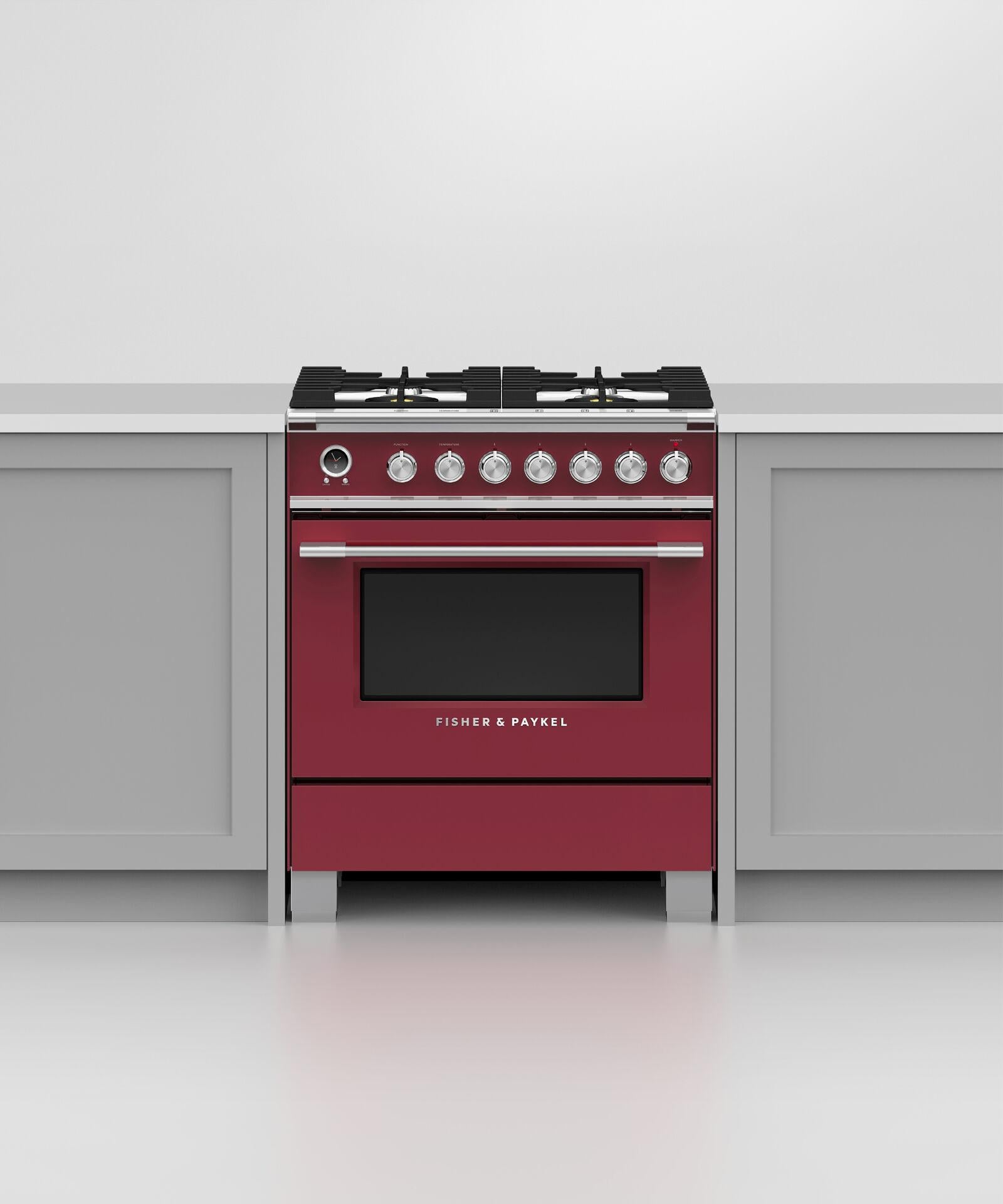 Fisher and Paykel Gas Ranges Professional Gas Range