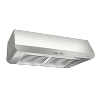 Broan(R) Spire 42-Inch Convertible Under-Cabinet Range Hood, 450 Max Blower CFM, Stainless Steel