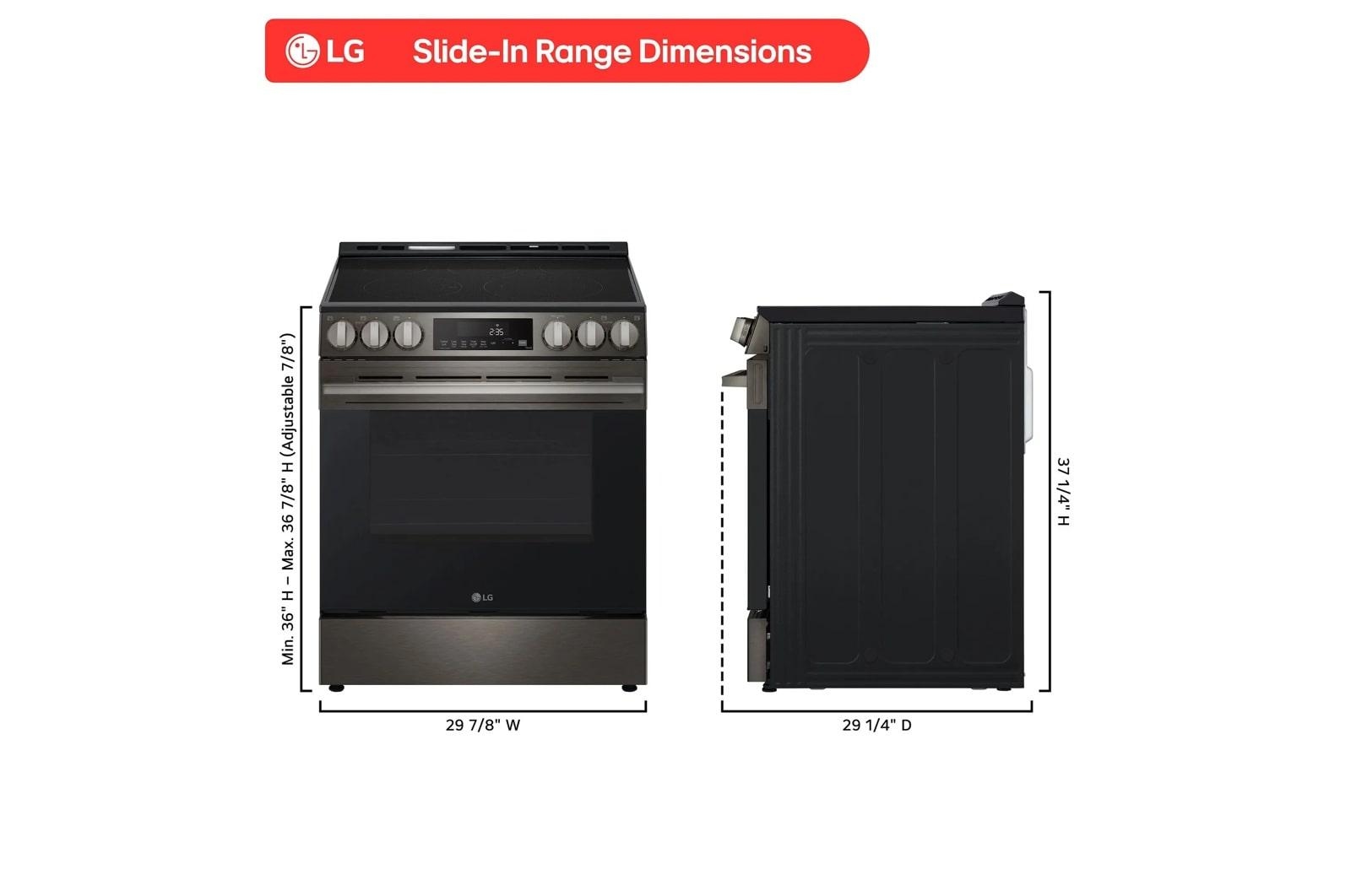 LG Electric Ranges Slide In Electric Range