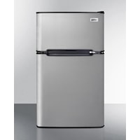 19" Wide 2-Door Refrigerator-Freezer