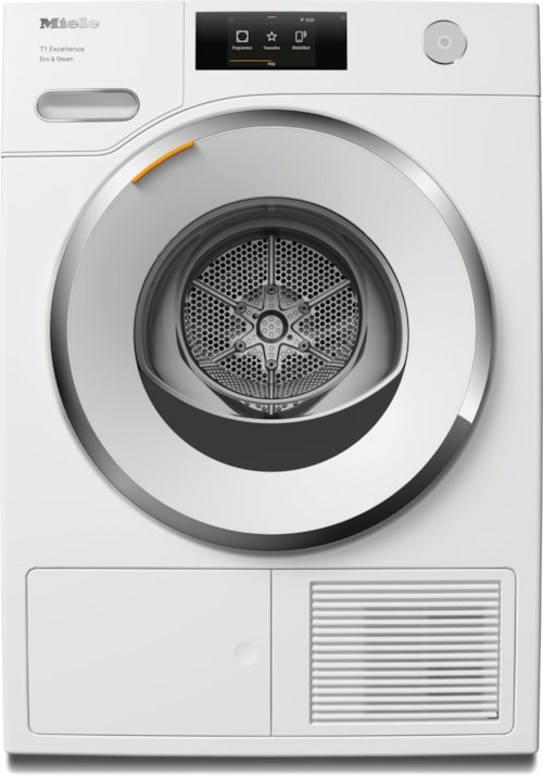Txr860wp Eco & Steam Lotus White - T1 Heat-Pump Dryer: 18 Lb  M Touch  Steamfinish  Honeycomb Drum  Fragrancedos  Miele@Home