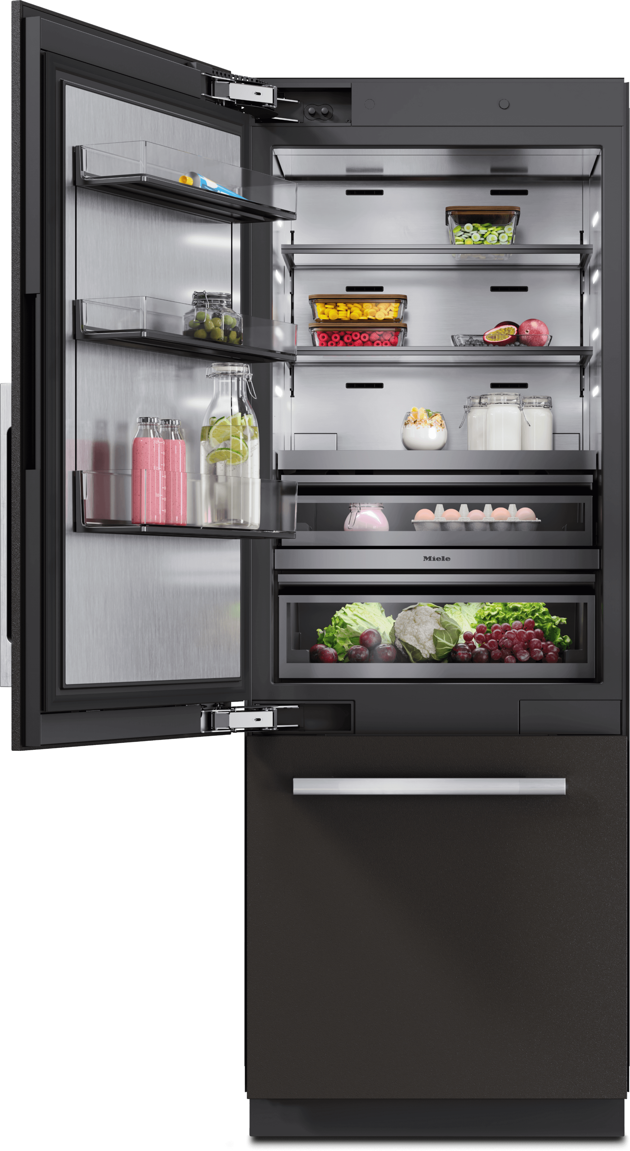 Bottom Freezer Built In Refrigerator