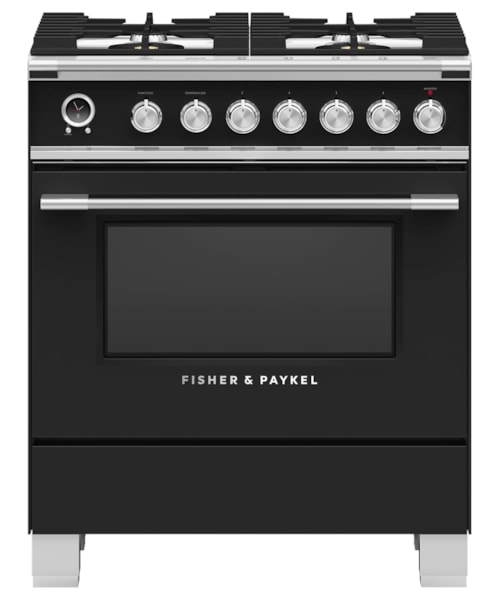 30" Series 9 Classic 4 Burner Dual Fuel Self-Cleaning Range