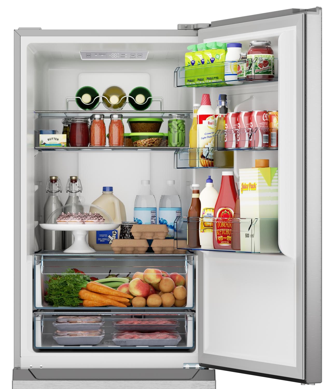 Sharp Appliances Bottom Freezer Refrigerator
