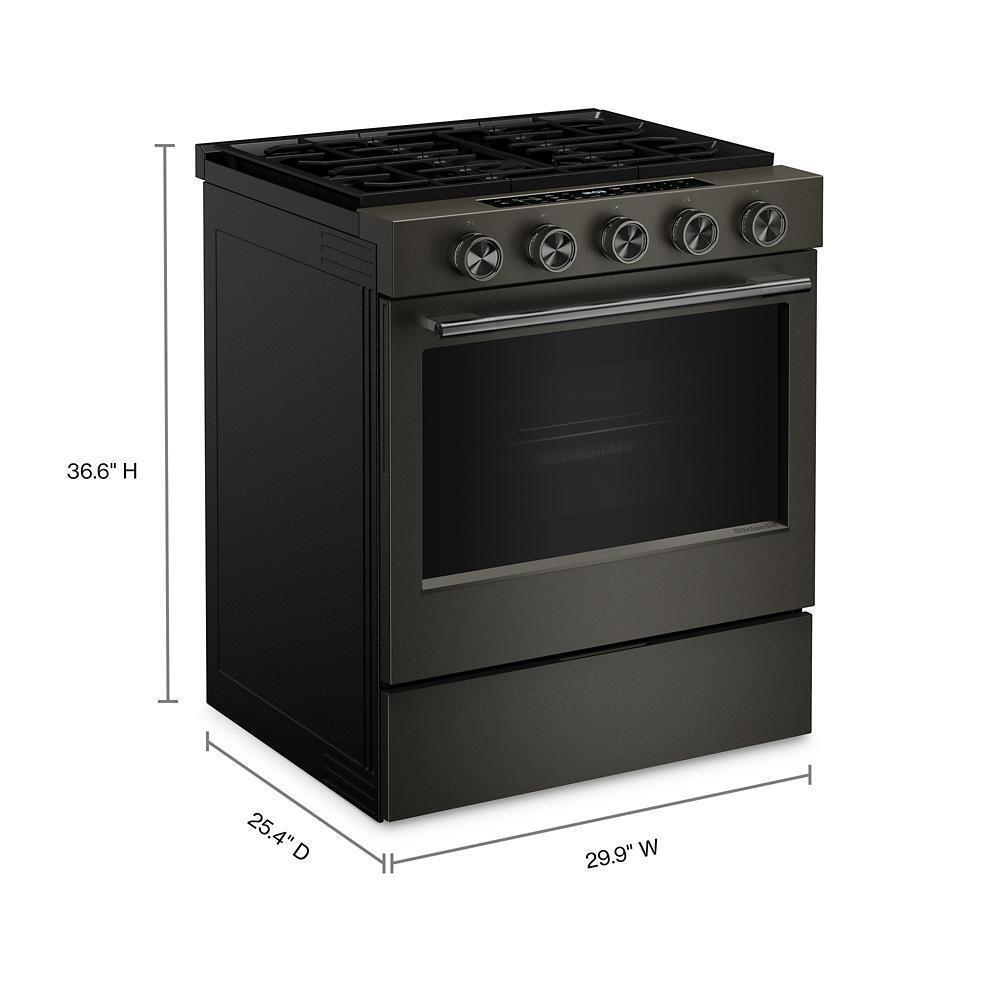 KitchenAid Gas Ranges Slide In Gas Range