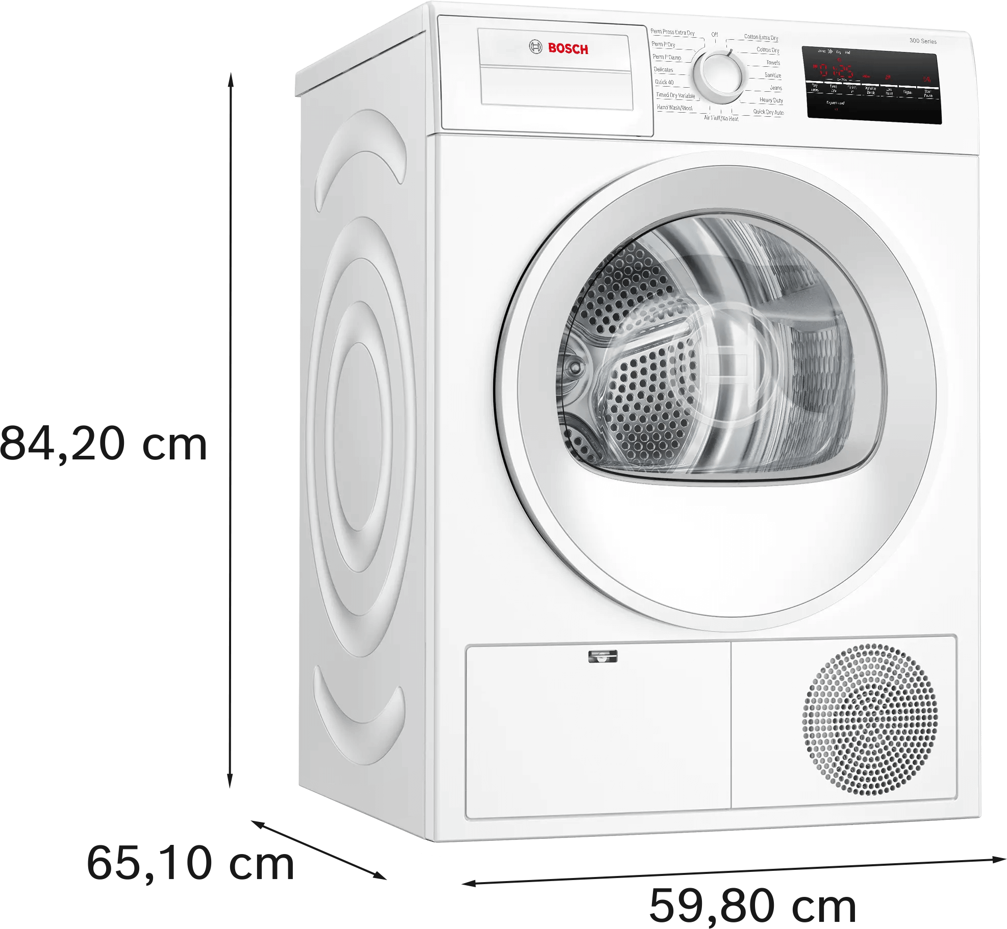 Bosch Laundry Front Load Electric Dryer