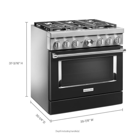 KitchenAid Professional Gas Range