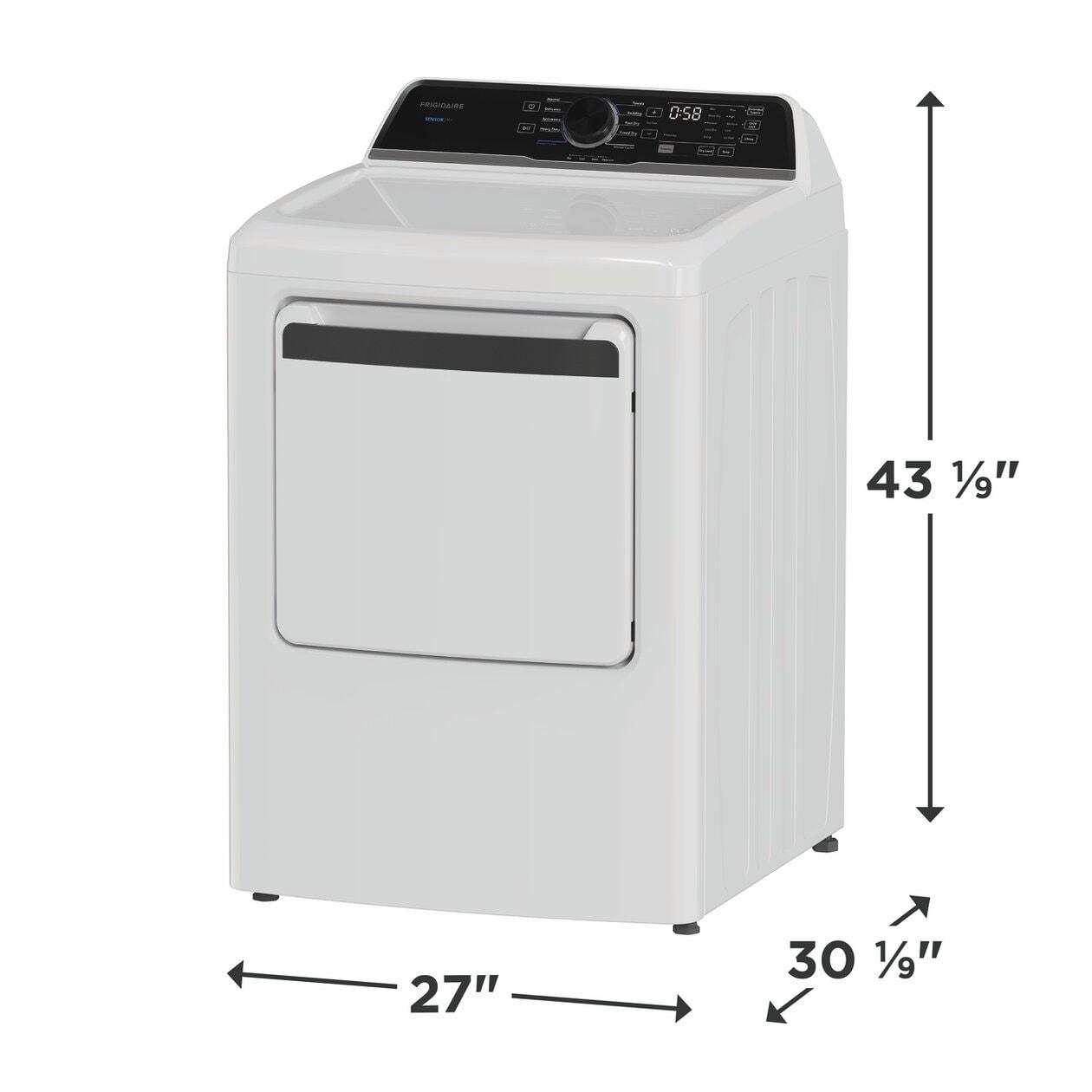 Top Load Matching Electric Dryer