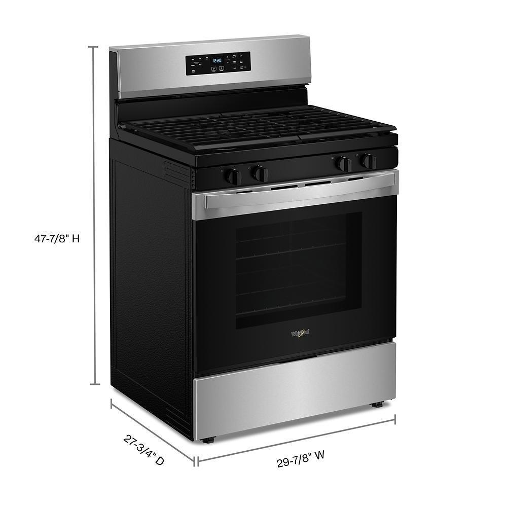 Whirlpool Gas Ranges Whirlpool Free Standing Gas Range