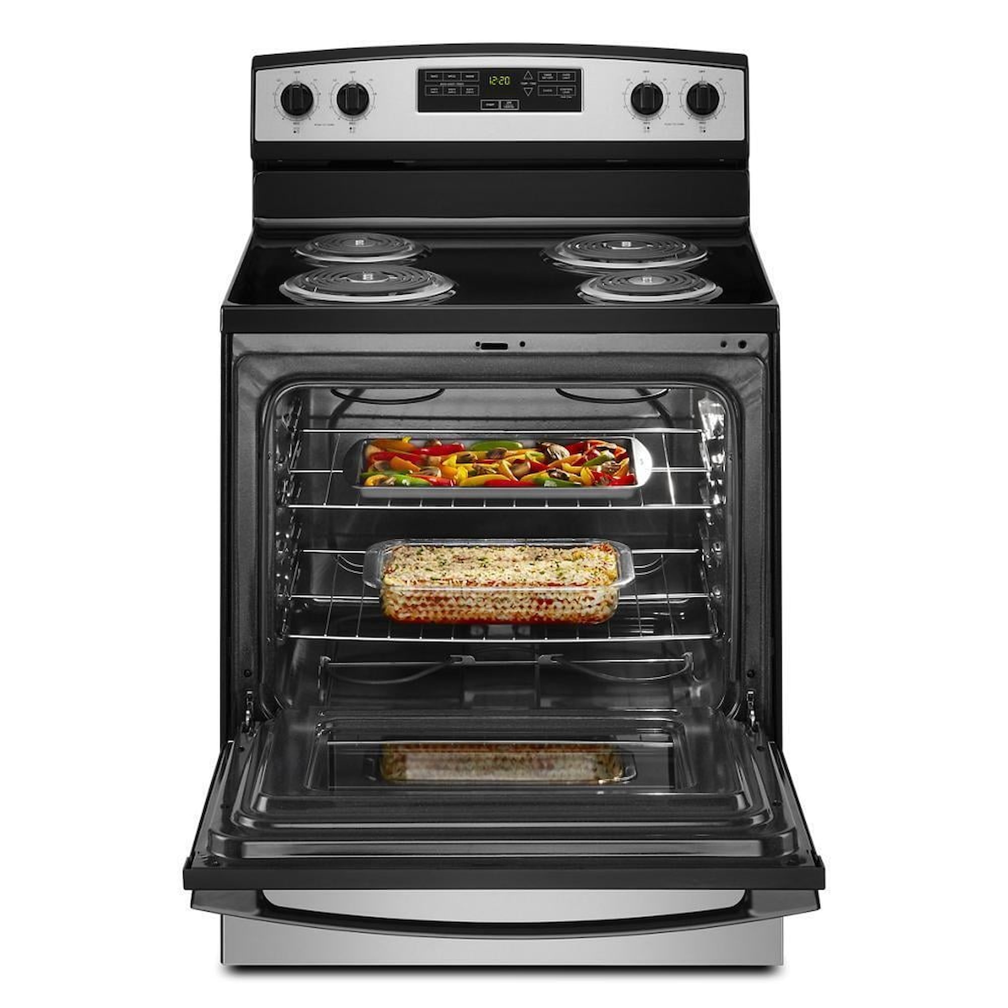 Amana ACR4303MMS 30-inch Amana(R) Electric Range with Bake Assist Temps |  Simon's Furniture | Range