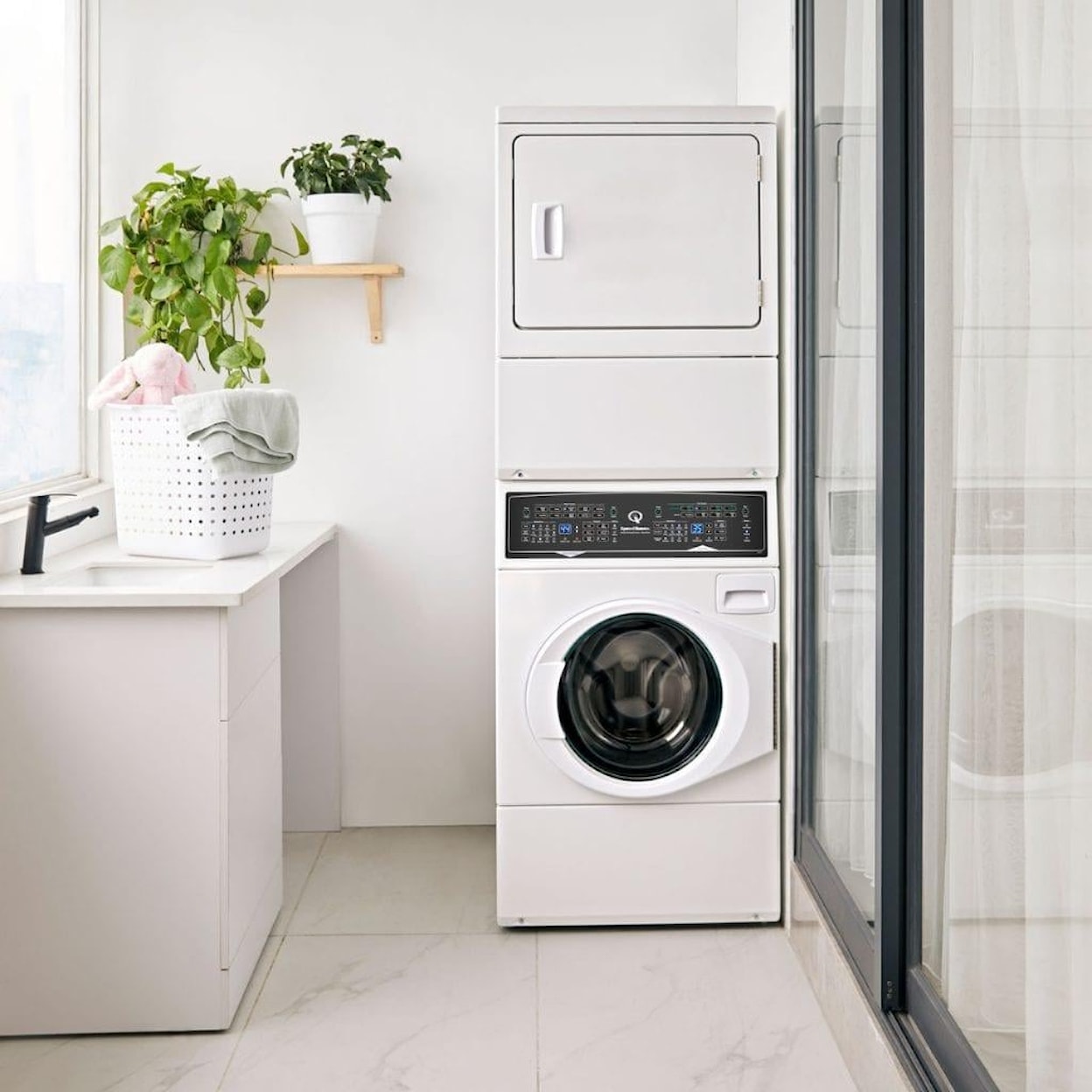Speed Queen Laundry Combination Washer Electric Dryer