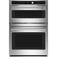 Caf(Eback)(Tm) 30 In. Combination Double Wall Oven With Convection And Advantium(R) Technology