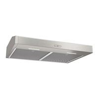 Broan(R) Elite 42-Inch Convertible Under-Cabinet Range Hood, Stainless Steel