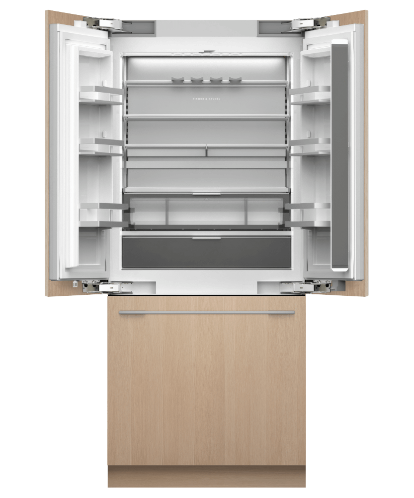 French Door Built In Refrigerator