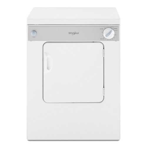 Whirlpool 3.4 Cu. Ft. Compact Front Load Dryer with Flexible Installation