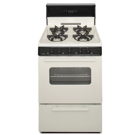 24" Free Standing Gas Range