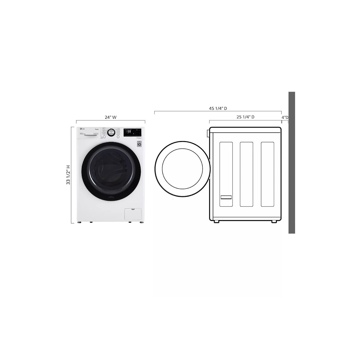 LG Appliances Laundry Washer