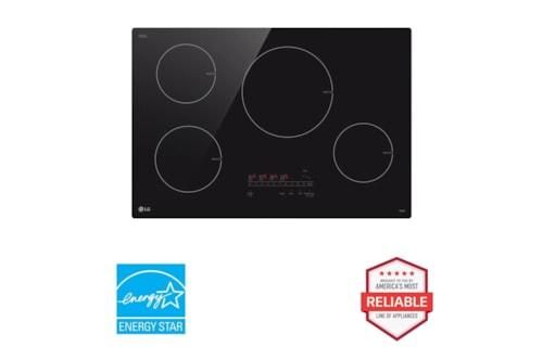 30 Inch Smart Induction Cooktop With Ultraheat™ 4.3Kw Element
