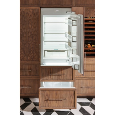 Bottom Freezer Built In Refrigerator