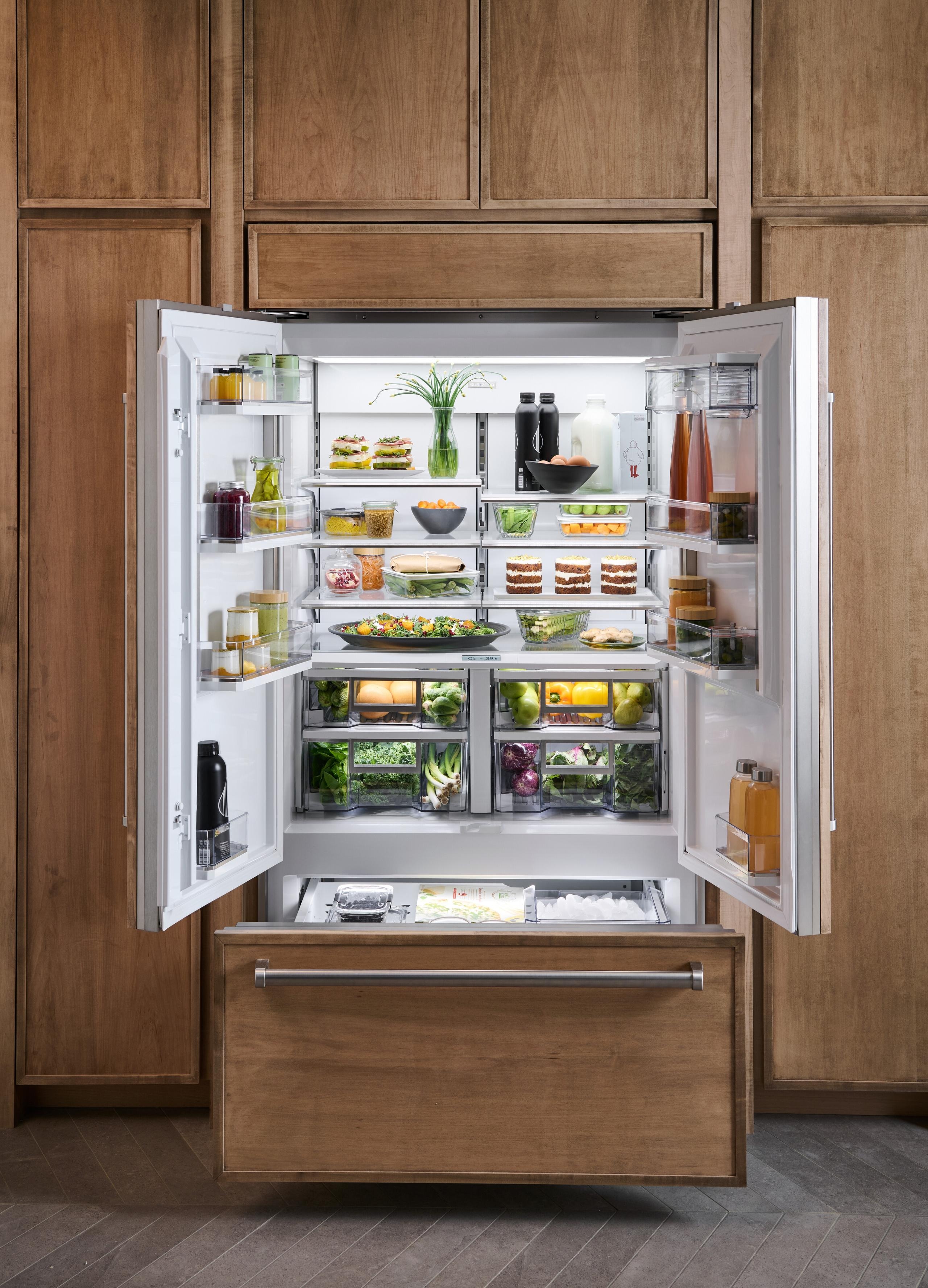 Sub-Zero Refrigerators Sub-Zero French Door Built In Refrigerator