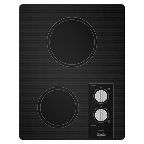 15-Inch Electric Cooktop With Easy Wipe Ceramic Glass