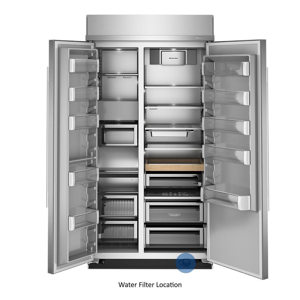 KitchenAid Refrigerators Side By Side Built In Refrigerator