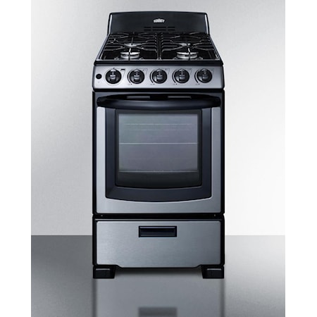 20" Free Standing Gas Range