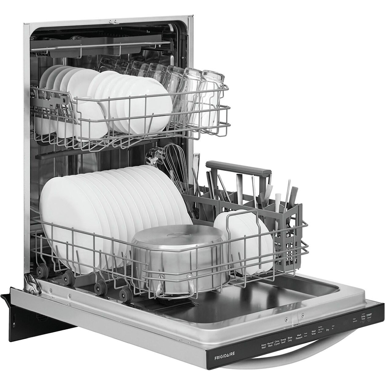 Frigidaire Dishwashers Built In Fullsize Dishwasher - Stainless