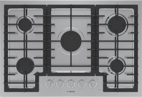 500 Series, Gas Hob, 30'', Stainless Steel