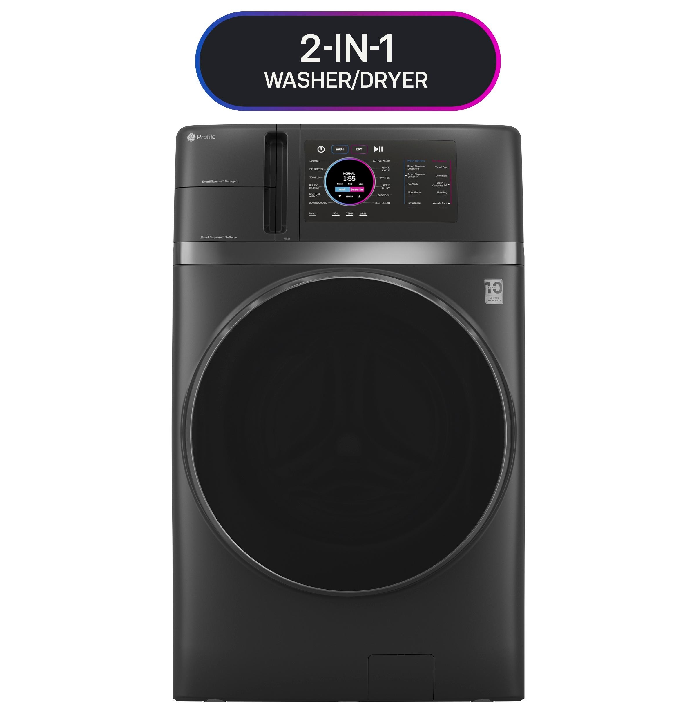 GE Appliances Laundry Combination Washer Electric Dryer