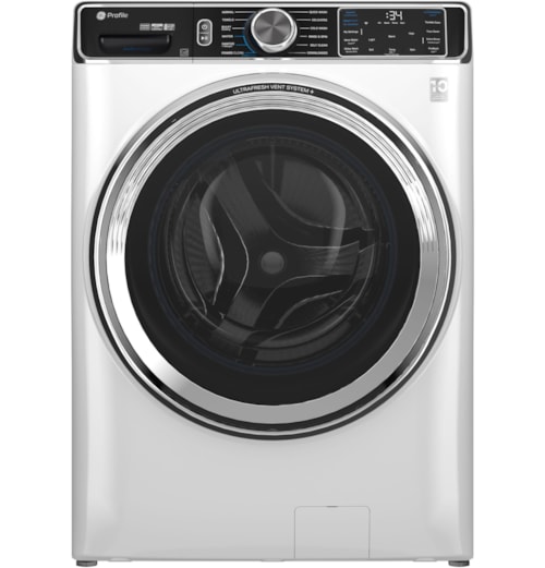 Ge Profile™ 5.3 Cu. Ft. Capacity Smart Front Load Energy Star® Washer With Ultrafresh™ Vent System+ With Odorblock™