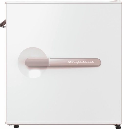 1.6 Cu. Ft. Retro Compact Refrigerator With Built-In Side Bottle Opener - White