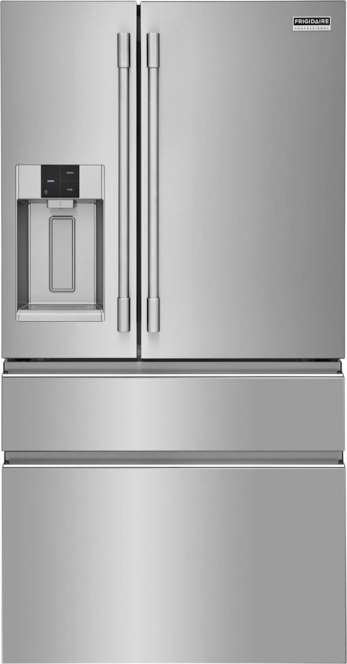 21 Cu. Ft. Counter-Depth 4-Door French Door Refrigerator