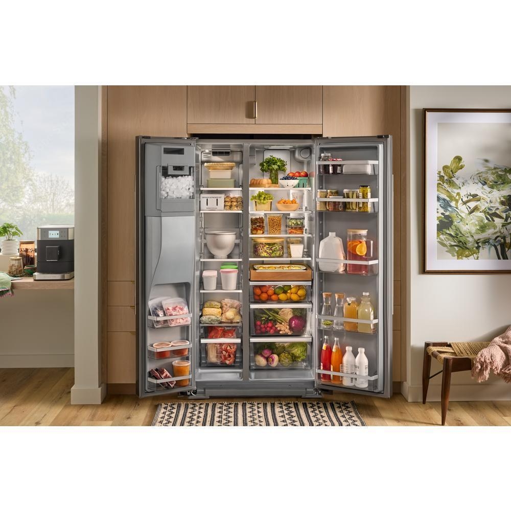 KitchenAid Refrigerators Side By Side Freestanding Refrigerator