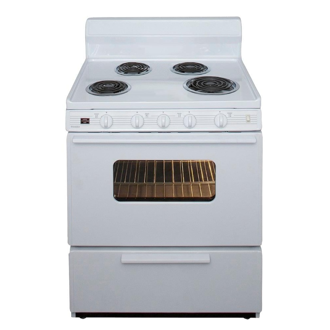 Premier Appliances Electric Ranges 30" Freestanding Coil Electric Range