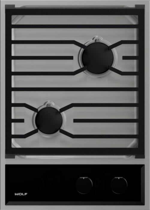 15" Transitional Gas Cooktop