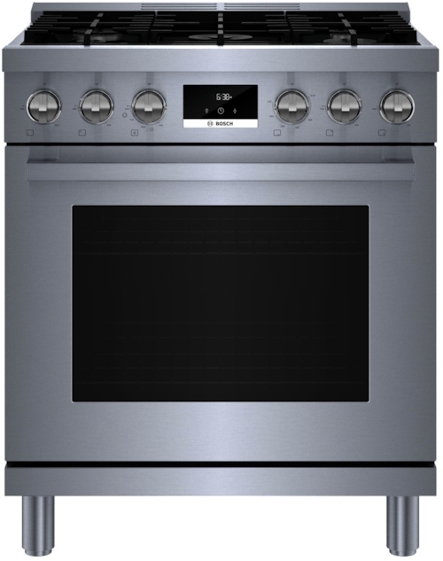 800 Series, Dual Fuel Freestanding Range, 30'', Stainless Steel