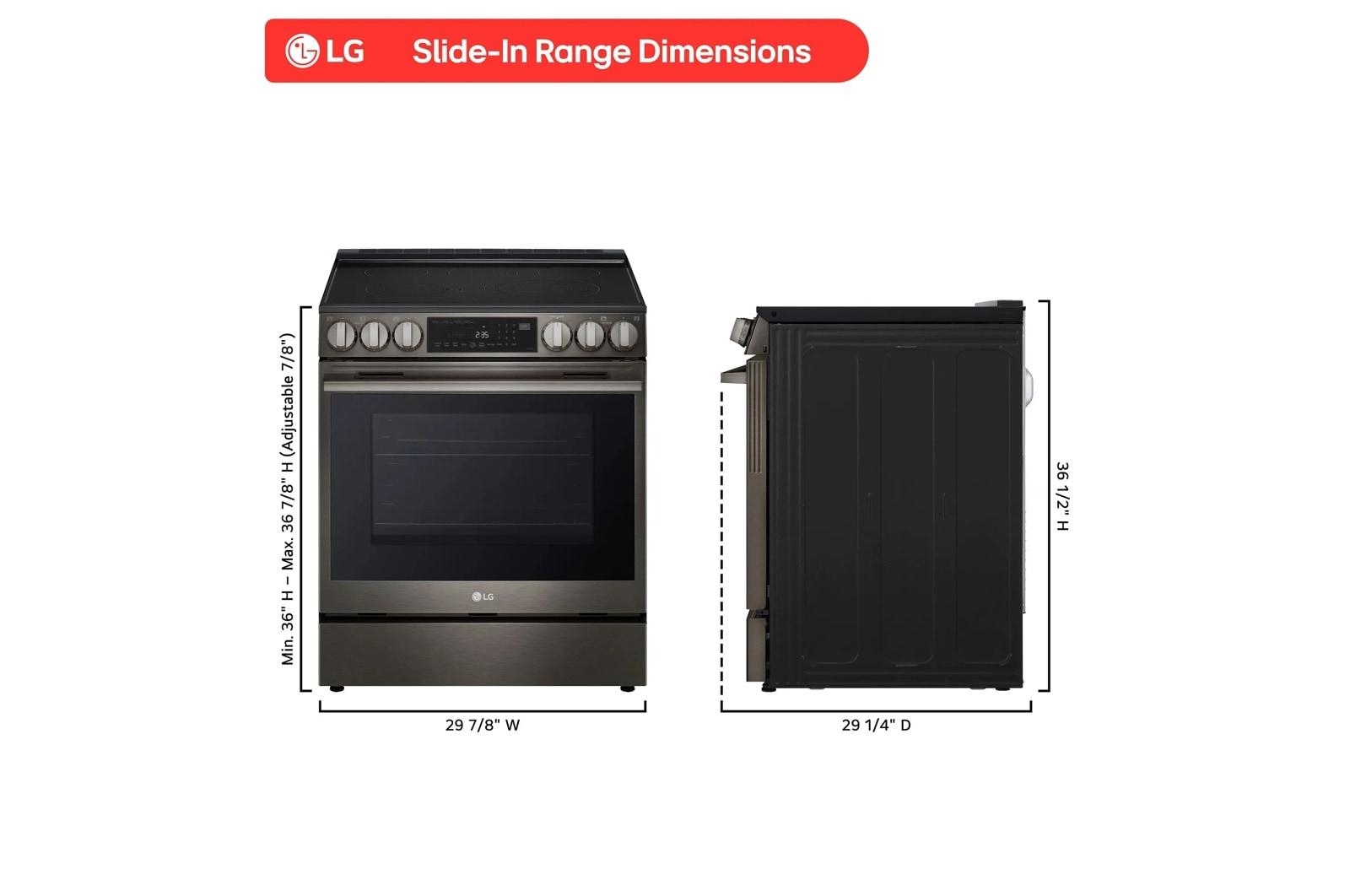 LG Electric Ranges Slide In Electric Range