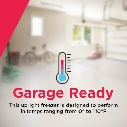 20 Cu. Ft. Garage Ready Upright Freezer