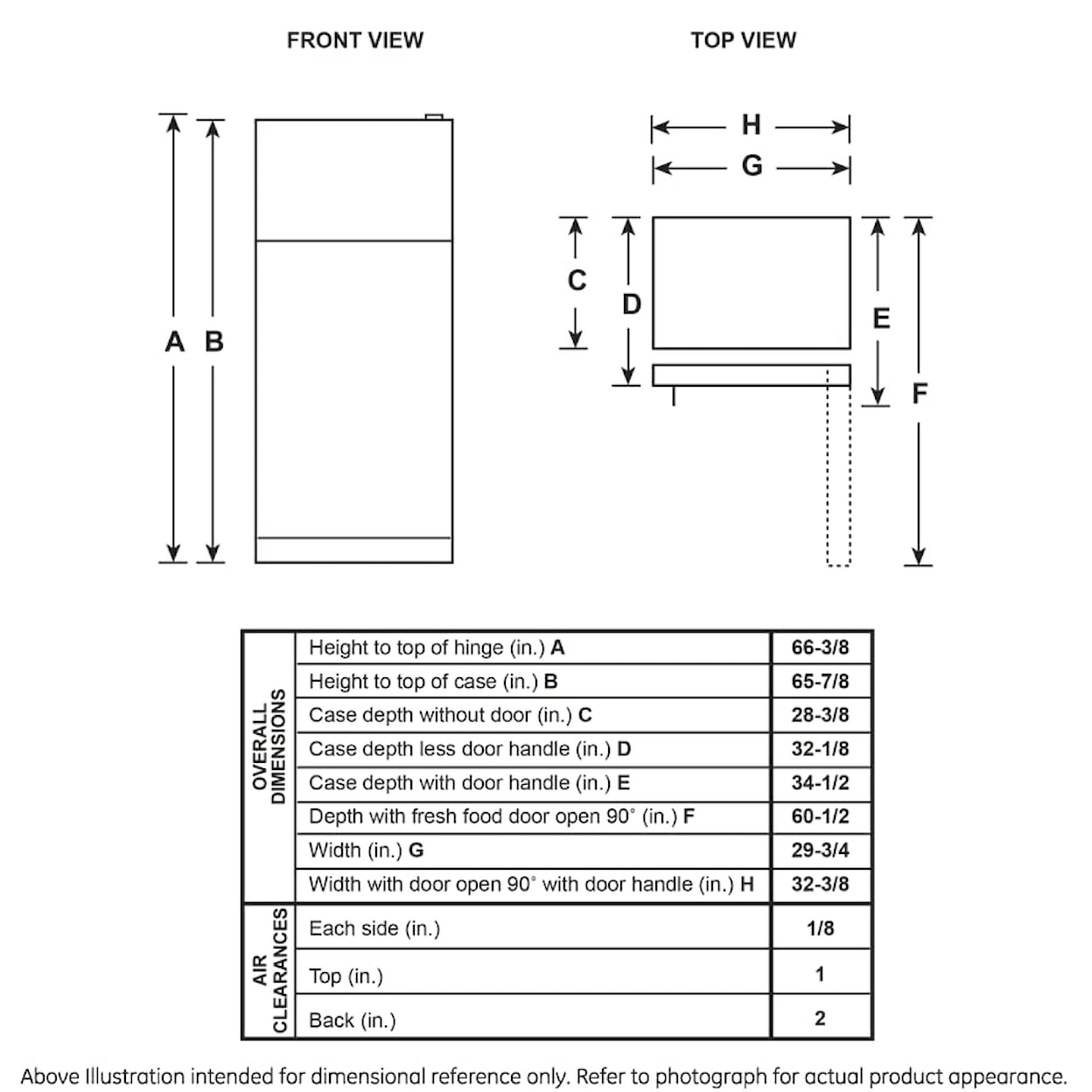 GE Appliances Refrigerators Refrigerator