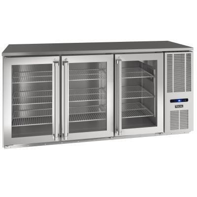 72" Back Bar Refrigeration, Glass Door