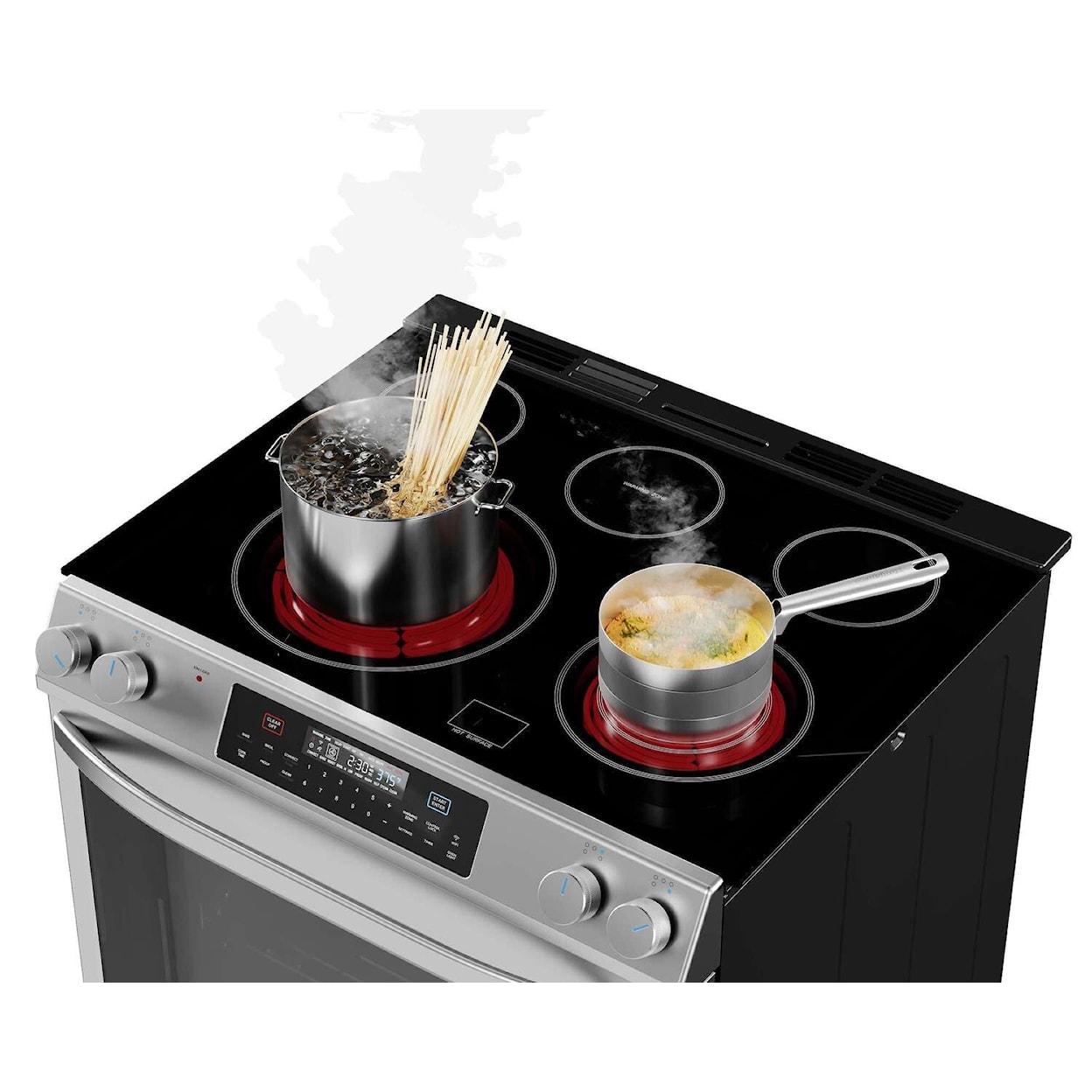 Midea Electric Ranges Slide In Electric Range