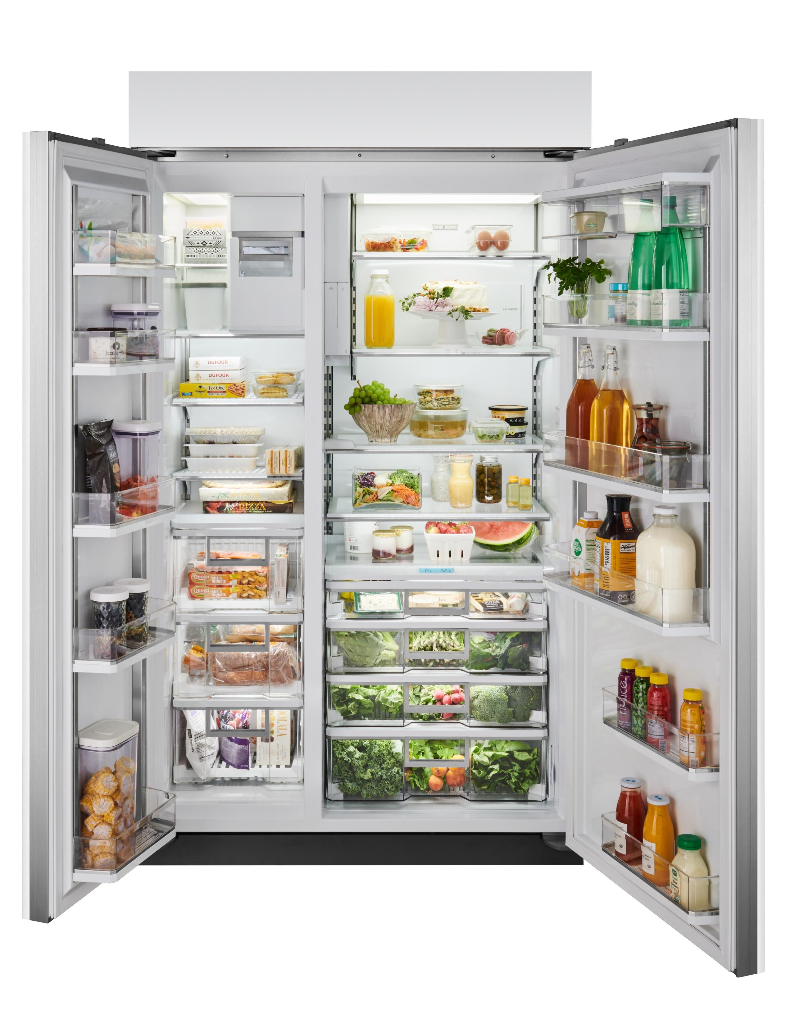 Sub-Zero Refrigerators Side By Side Built In Refrigerator