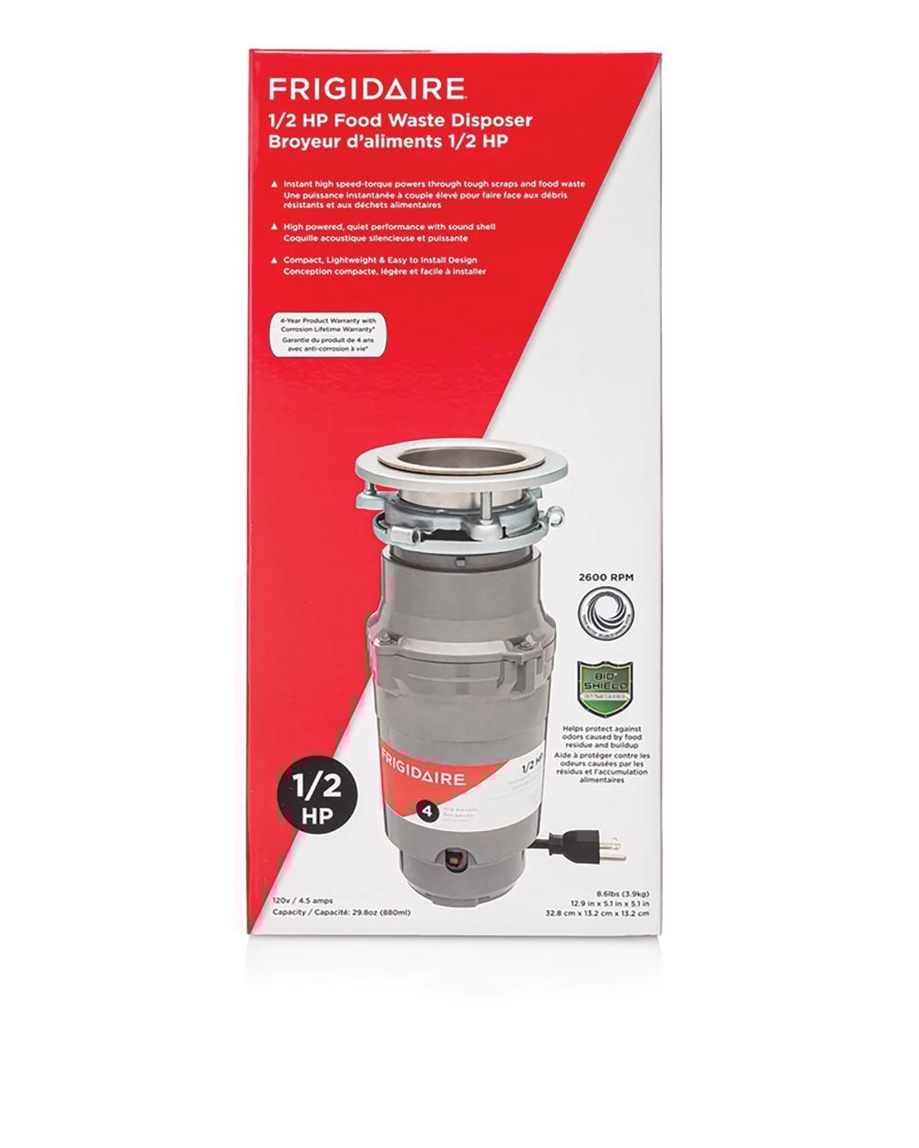 Frigidaire Disposals And Dispensers Frigidaire Corded Waste Disposer