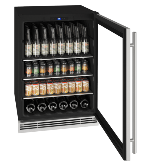 Hbv024 24" Beverage Center With Stainless Frame Finish (230 V/50 Hz)