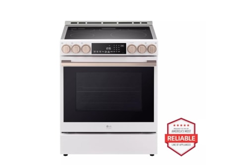 Lg Studio 6.3 Cu. Ft. Instaview® Electric Slide-In Range With Probake Convection® And Air Fry