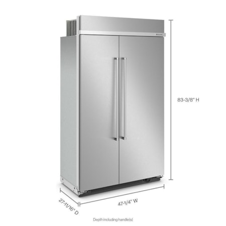 KitchenAid Side By Side Refrigerator