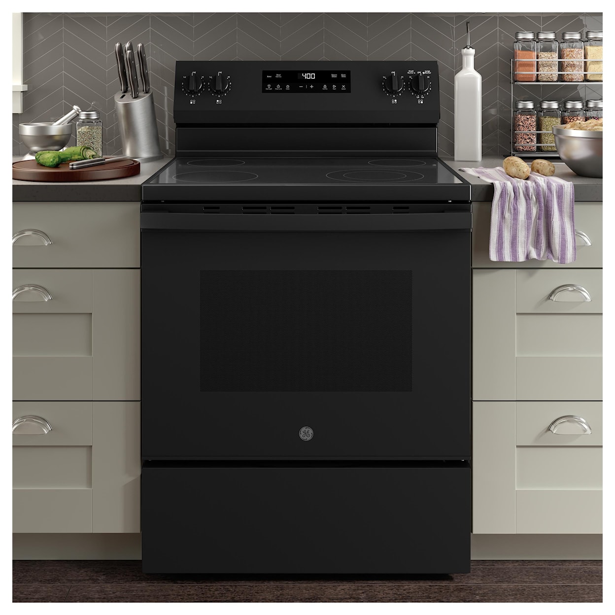 GE Appliances Electric Ranges Freestanding Smoothtop Electric Range