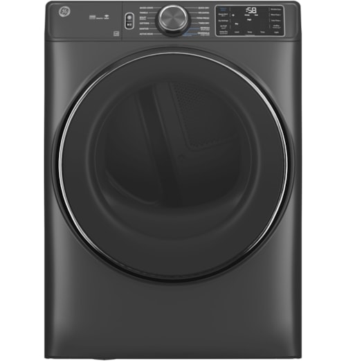 Ge® Energy Star® 7.8 Cu. Ft. Capacity Smart Front Load Electric Dryer With Steam And Sanitize Cycle