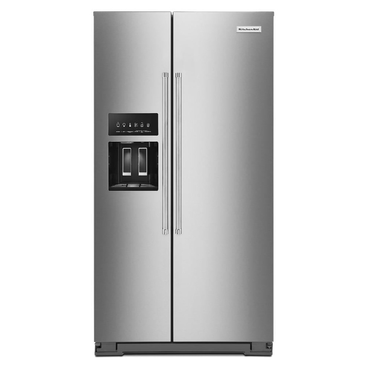 KitchenAid Refrigerators Side By Side Freestanding Refrigerator